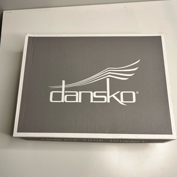 DANSKO Olive Green Leather Slingback Clogs - Picture 2 of 9